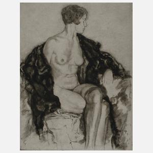 Heinz Hoffmeister, Sitzender Damenakt