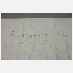 Waldo Köhler, "Quedlinburg"