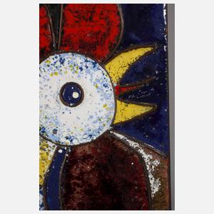 Walter Rahm, Krähender Hahn