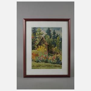 Kurt Tetzner, Blühender Garten