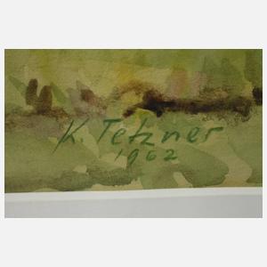 Kurt Tetzner, Blühender Garten