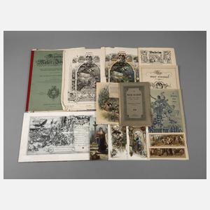 Prof. Hermann Vogel, Konvolut Drucke