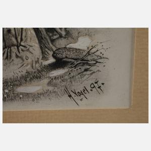 Prof. Hermann Vogel, "Thauwetter"