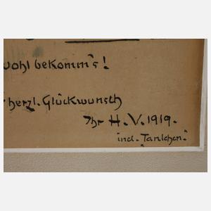 Prof. Hermann Vogel, "Mein lieber Herr Doktor ..."