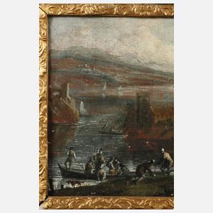 Franz Joachim Beich, attr., Nächtliche Überfahrt