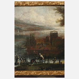 Franz Joachim Beich, attr., Nächtliche Überfahrt