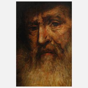 Gertrud Bock-Schnirlin, Bärtiger Alter nach Rembrandt