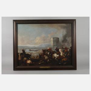 Jacques Courtois, attr., Reiterschlacht am Bosporus