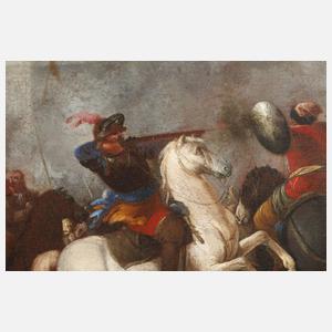 Jacques Courtois, attr., Reiterschlacht am Bosporus