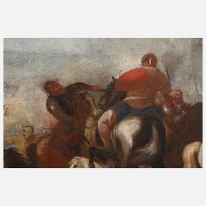 Jacques Courtois, attr., Reiterschlacht am Bosporus