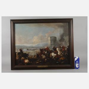 Jacques Courtois, attr., Reiterschlacht am Bosporus