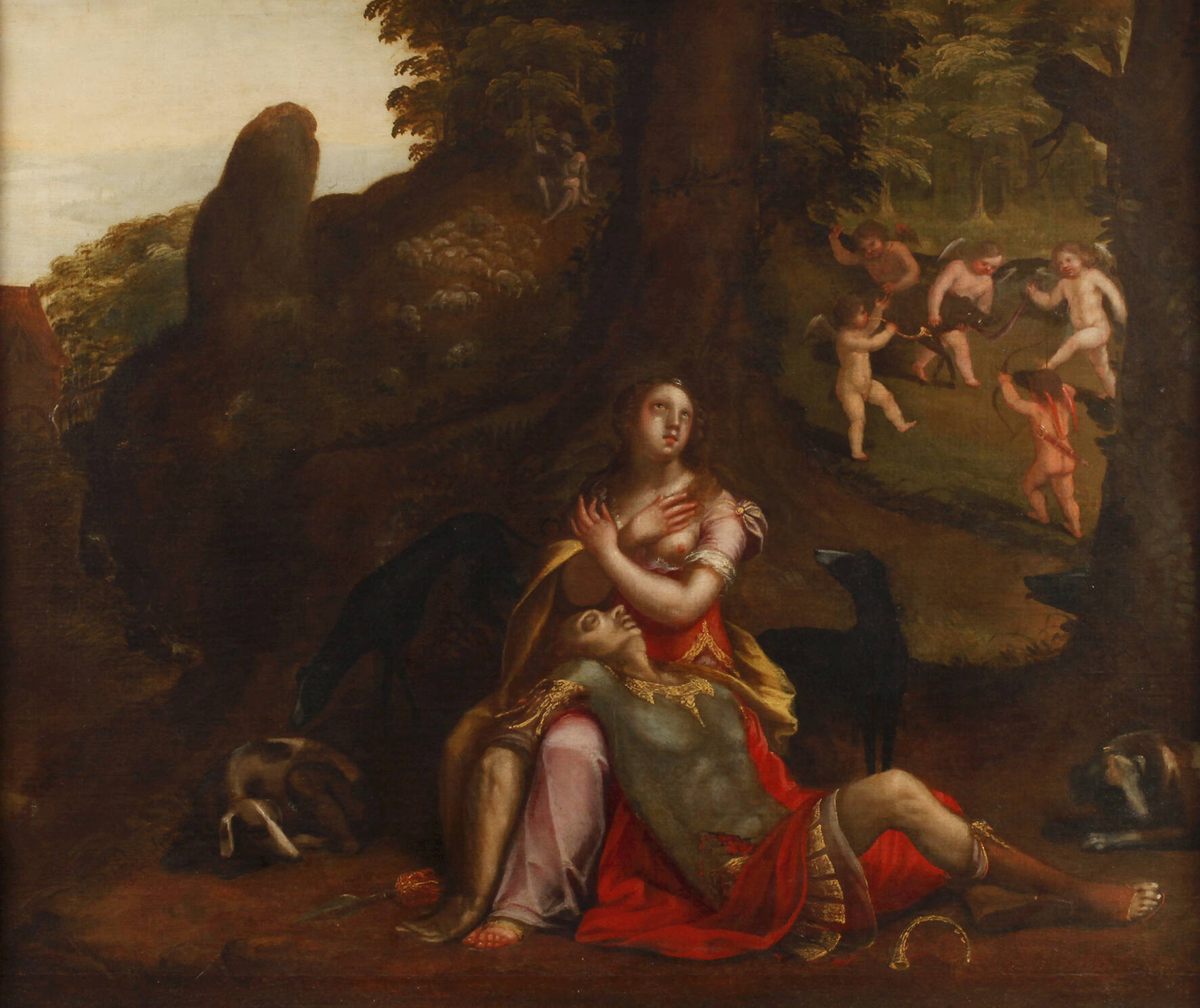 Tod des Adonis, Barock