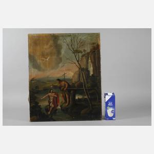 Taufe Jesu im Jordan durch Johannes den Täufer