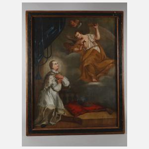 Barocke Krönungsszene mit Engel