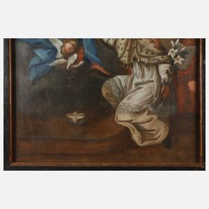 Barocke Krönungsszene mit Maria