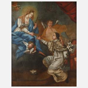 Barocke Krönungsszene mit Maria