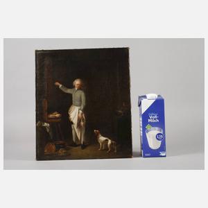 Küchenmeister im Speisegewölbe