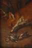 Barockes Jagdstillleben mit erlegtem Fuchs