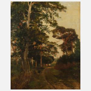 Elisabeth Ankermann, Kutsche im Wald