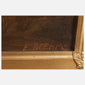 Eduard Boehm, "Gebirgsbach aus der Schweiz"