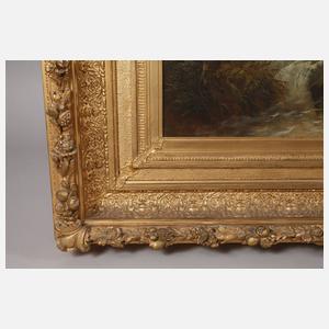 Eduard Boehm, "Gebirgsbach aus der Schweiz"