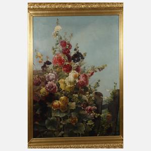 Fanny Coupette, Idyll mit Stockrosen