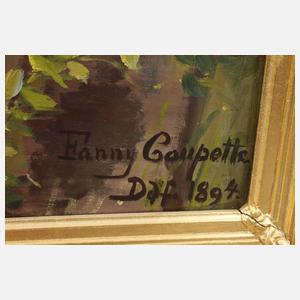 Fanny Coupette, Idyll mit Stockrosen