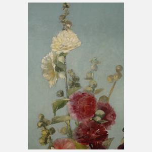 Fanny Coupette, Idyll mit Stockrosen