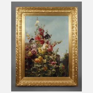 Fanny Coupette, Idyll mit Stockrosen