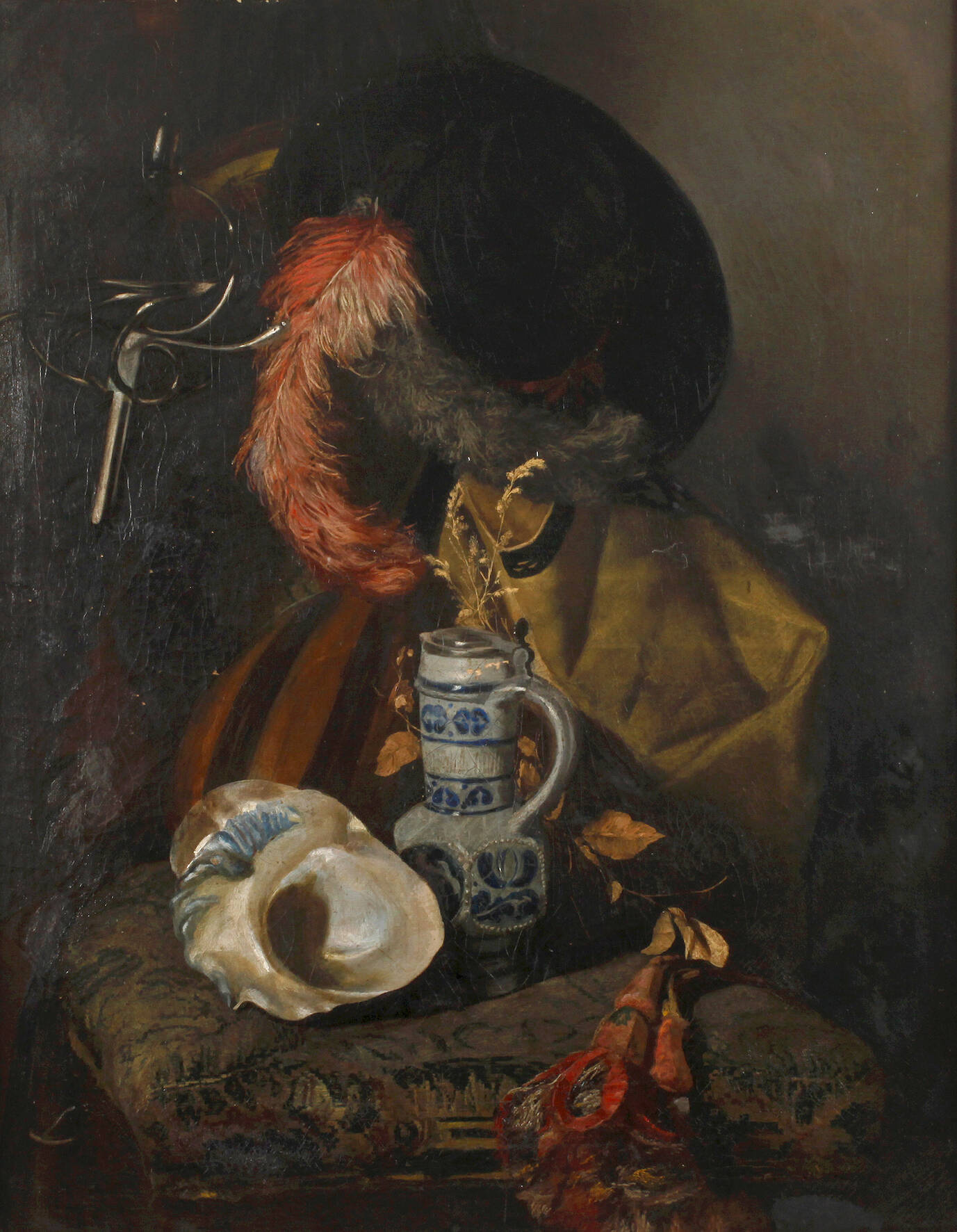 Joseph Haunstetter, attr., Stillleben mit Muschel