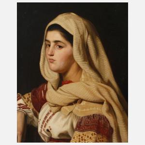 Friedrich Karl Hausmann, attr., Italienerin