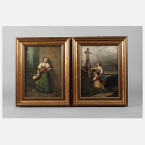 Prof. Howard Helmick, Paar Gemälde