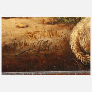 Peter Lambert Hess, Sennerin mit Vieh