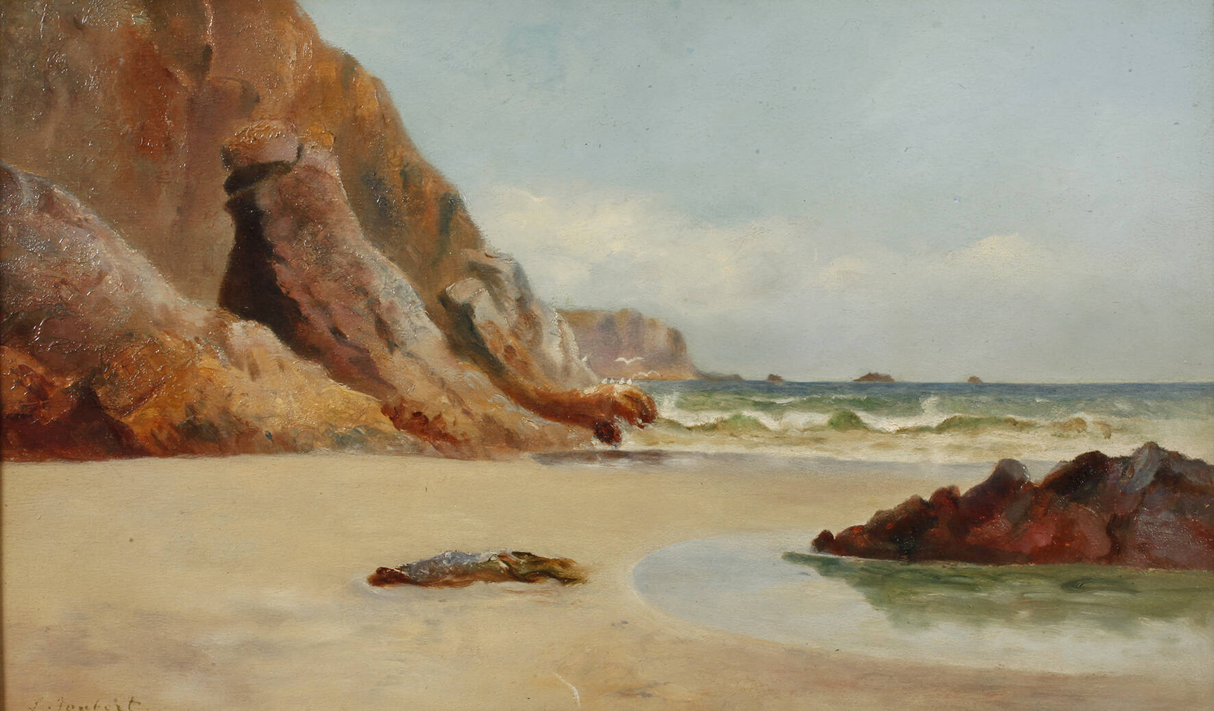 Léon Joubert, An der Steilküste