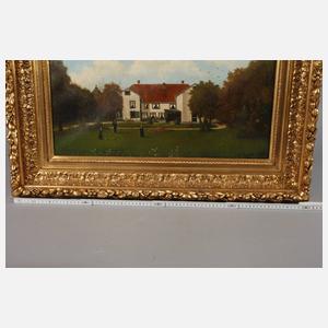 A. Kreuzer, Golfspieler im Park