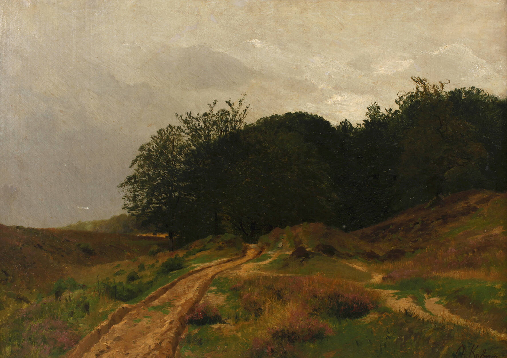 Prof. Christian Kröner, Am Waldesrand