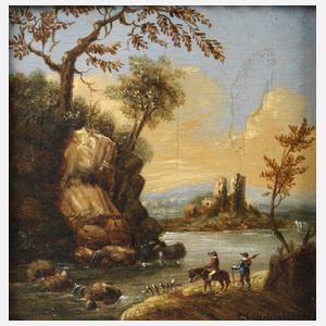 C. Lindquist, Am Flussufer