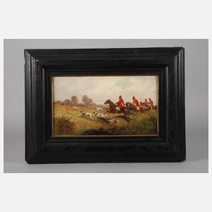 Alfred Steinacker, Parforcejagd