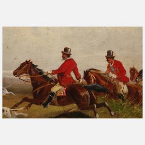 Alfred Steinacker, Parforcejagd