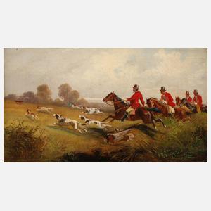 Alfred Steinacker, Parforcejagd