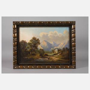 Fr. Truijens, Mühle im Gebirge