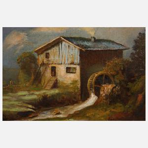 Fr. Truijens, Mühle im Gebirge