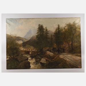 Carl Wahler, Im Gebirge