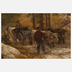 Carl Wahler, Im Gebirge