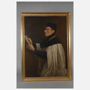 Portrait eines Geistlichen