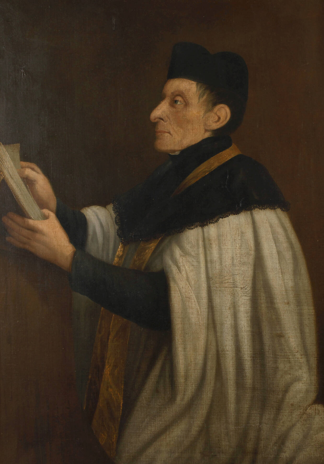 Portrait eines Geistlichen