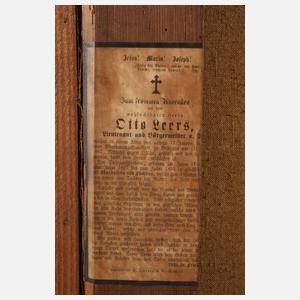 Bildnis Otto Leers - Bürgermeister von Brüggen