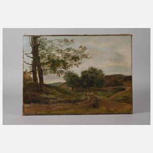 Landschaft mit Reiter