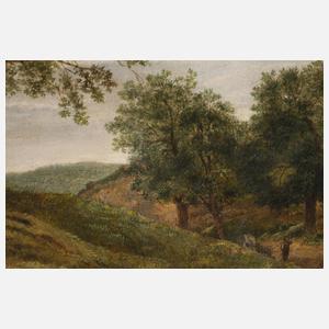 Landschaft mit Reiter