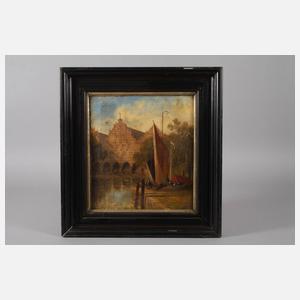 Niederländische Hafenstadt